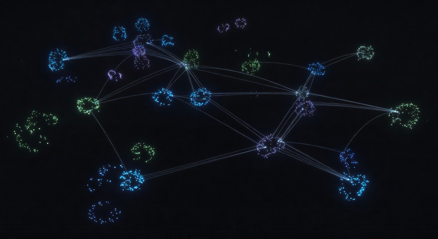 The Field — emergent coordination visualised